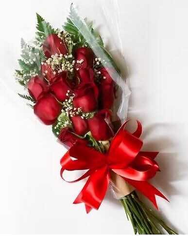 Wrapped Roses Bouquet