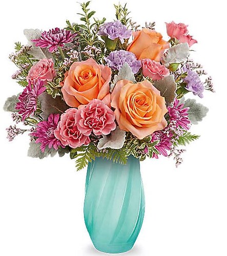 Blue Radiance Bouquet