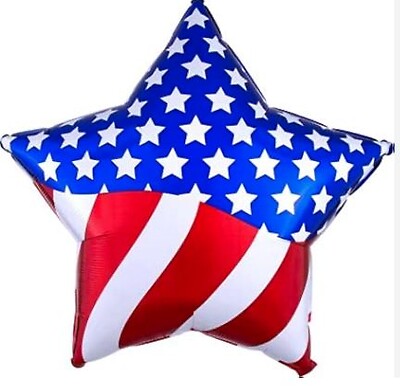 American Flag -Mylar Balloon