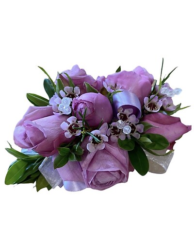 Purple Rose Corsage