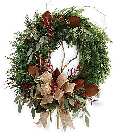 Rustic Holiday Wreath